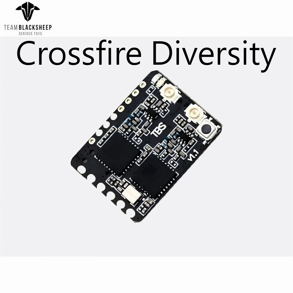 

Оригинальный TBS Team BlackSheep Crossfire Diversity Nano 915/868 МГц приемник RX CRSF FPV дроны дальнего действия