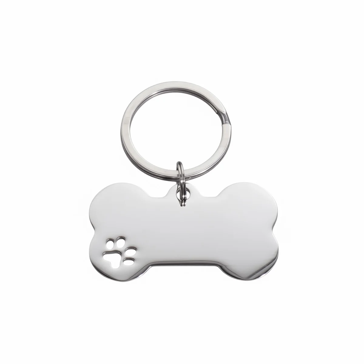 Doppelseitiger personalisierter Namensanhänger für Hunde, personalisiertes Haustier-ID-Tag, Lasergravur, personalisierter Namensanhänger für Hunde aus Edelstahl – Detail 9
