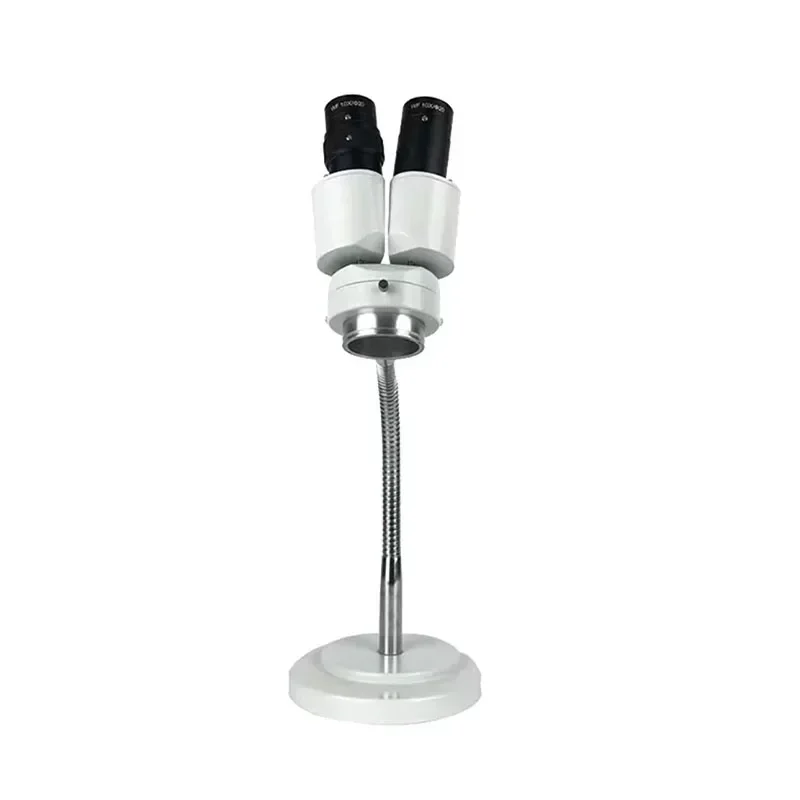 

Excellent Rx-6D 8X Stereo Microscope With Led Light Binocular Stereo Microscope Adjustable Hose For Dentist Oral Welding Repair