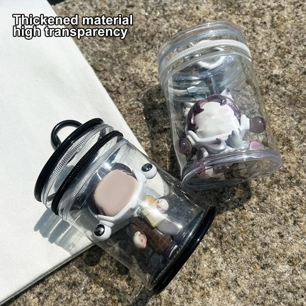 Caixa De Armazenamento Transparente, Mystery Box Toys, Dustproof Case, Doll Figure Model, Display Mold, Storage Pouch, Keychain Bag, Organizer Case