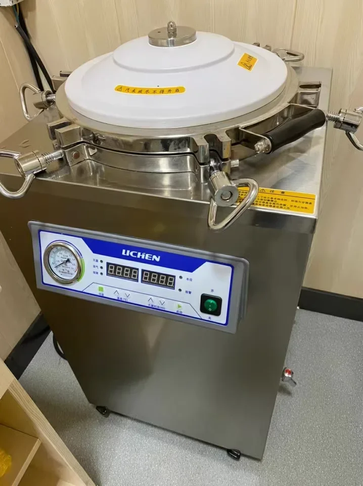 Large capacity 50L food autoclave sterilizer for safe industrial steam processing