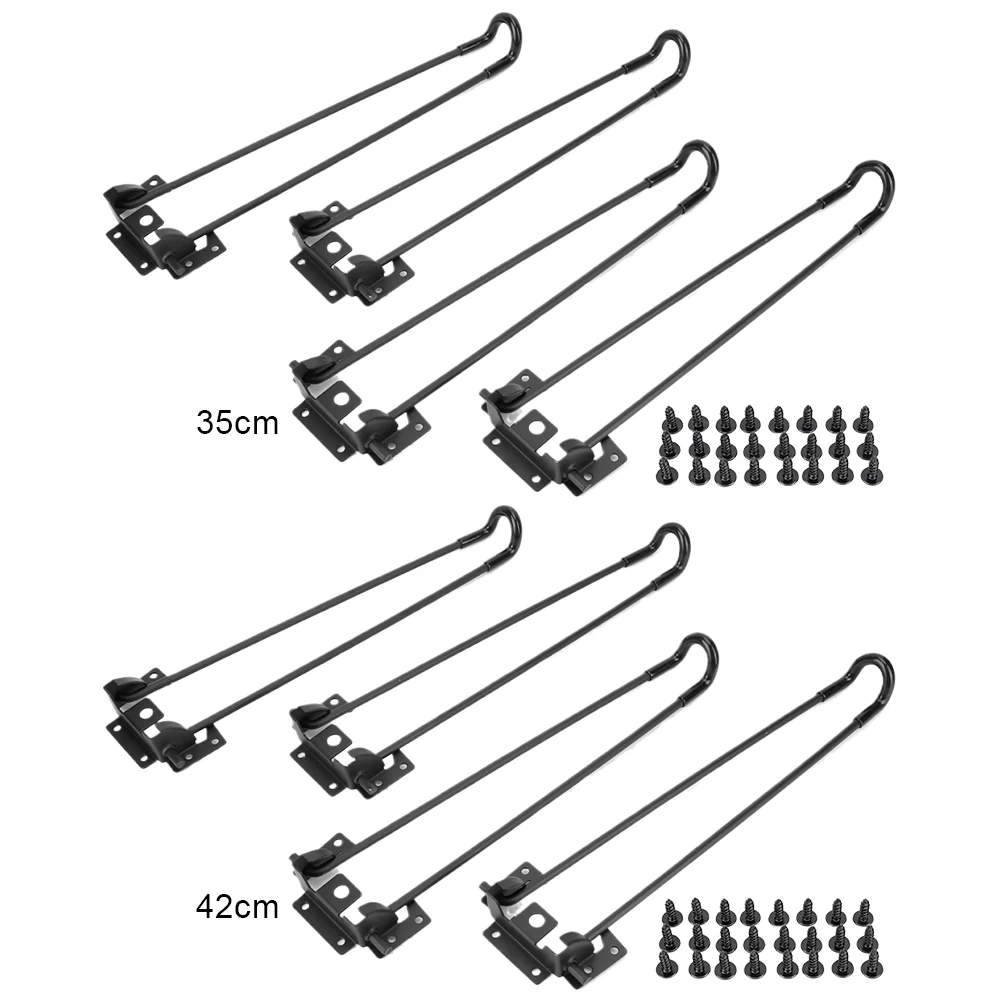 32/42 سنتيمتر 4 قطعة أرجل قابلة للطي الثقيلة أرجل الطاولة مجموعة مقاومة للخدش والانزلاق مع مسامير لطاولات التخييم المنزل مشاريع ذاتية الصنع