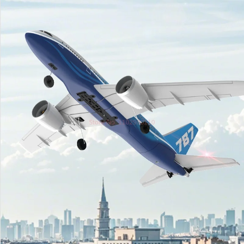 Bm30 Dreikanaliges Boeing 787 Fanjet RC-Flugzeug, ferngesteuertes Spielzeug, EPP-Schaum, langlebig, einfach zu bedienendes Starrflügelmodell für Kinder ab 14 Jahren