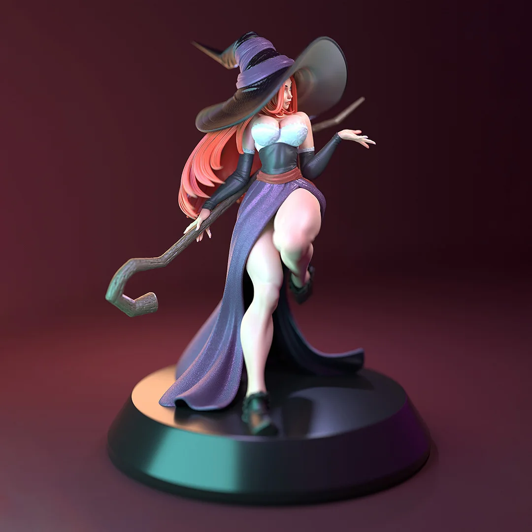 (50mm, 75mm, 100mm, 120mm) 3D printed graphics, character mini resins drawing assembly kits, NSFW, unpainted and undecorated toy