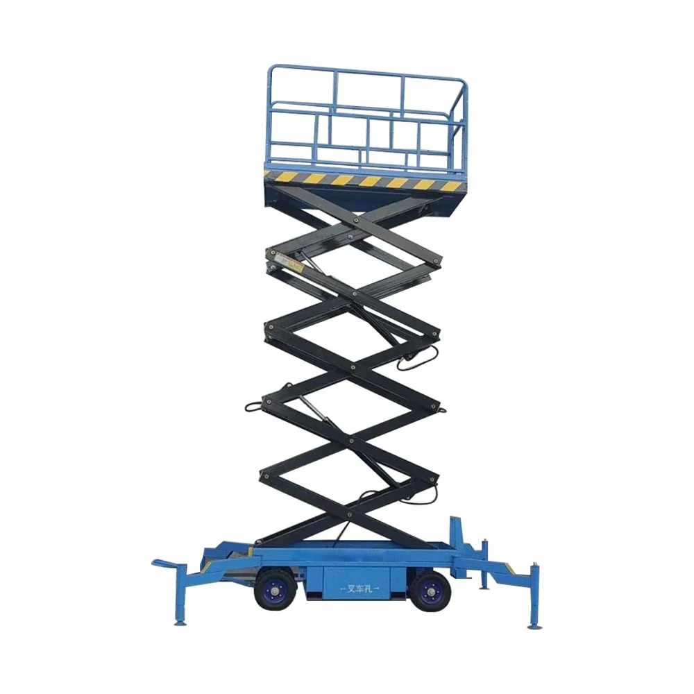 Factory Price Table Lifts High Load Lift Bearing 1ton High Quality Scaffold Work Platform 6 Manual Mobile Electric Scissor Lift