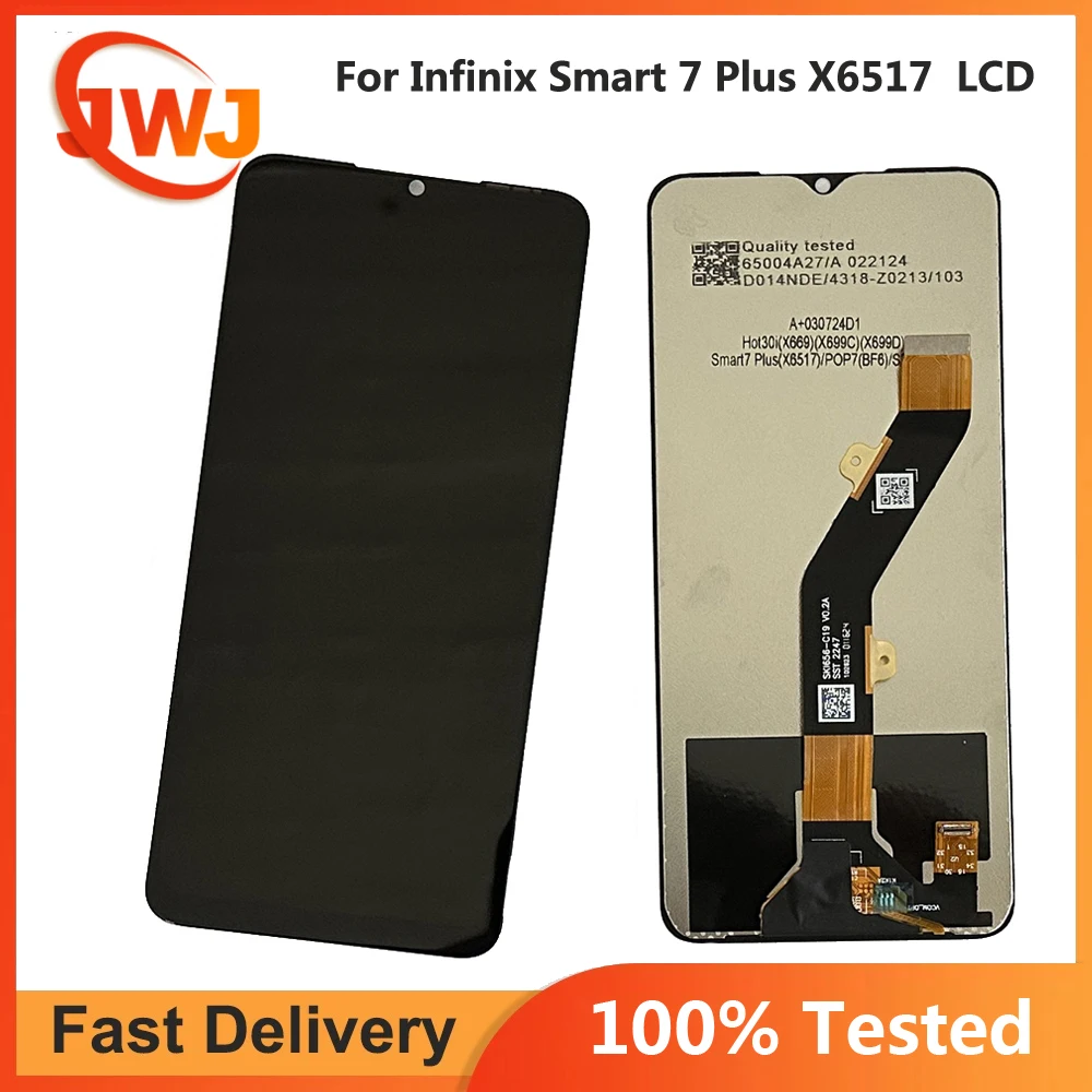 For Infinix Samrt 7 X6515 Smart7 HD X6516 Smart 7 Plus X6517 lcd Display Touch Screen Digitizer Sensor Assembly Replacement