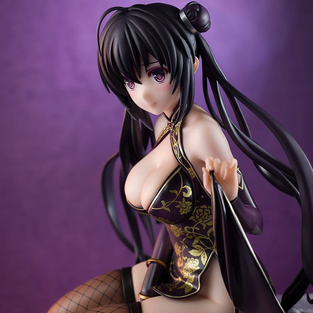 Original Illustration Figur Tougetsu Matsuri Sitzende Actionfigur Tougetsu Figur Puppen PVC Modell Ornament Statue Geschenke 13cm