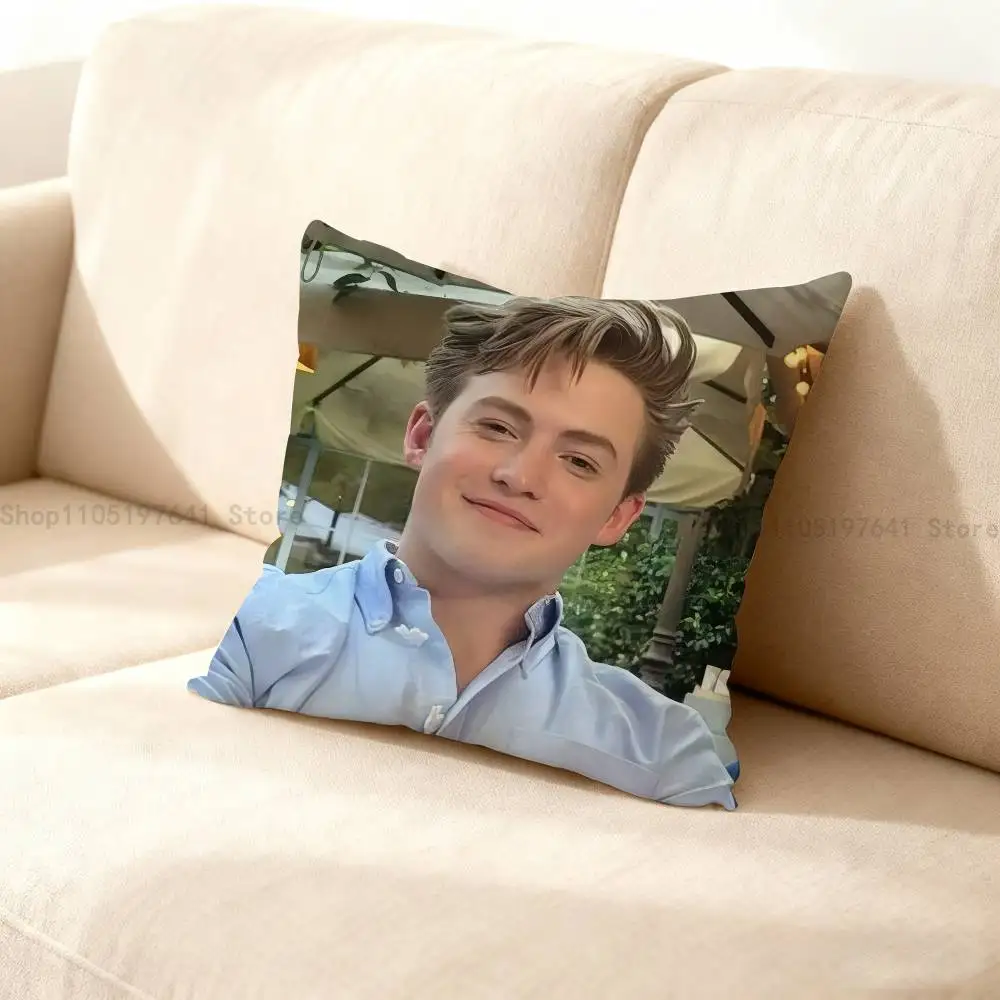 

Actor Kit C-Connor Pillow Case For Sofa Decor Car Office Room Printing Cushion Cover Decorations and Protector