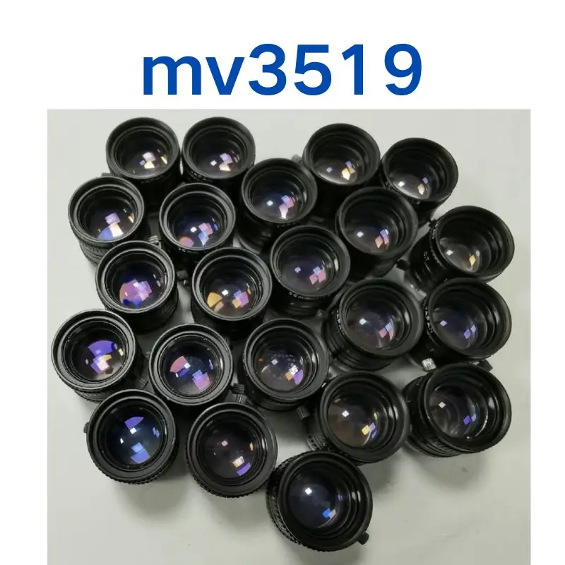 Used MV3519 fixed focus industrial lens test OK, fast delivery