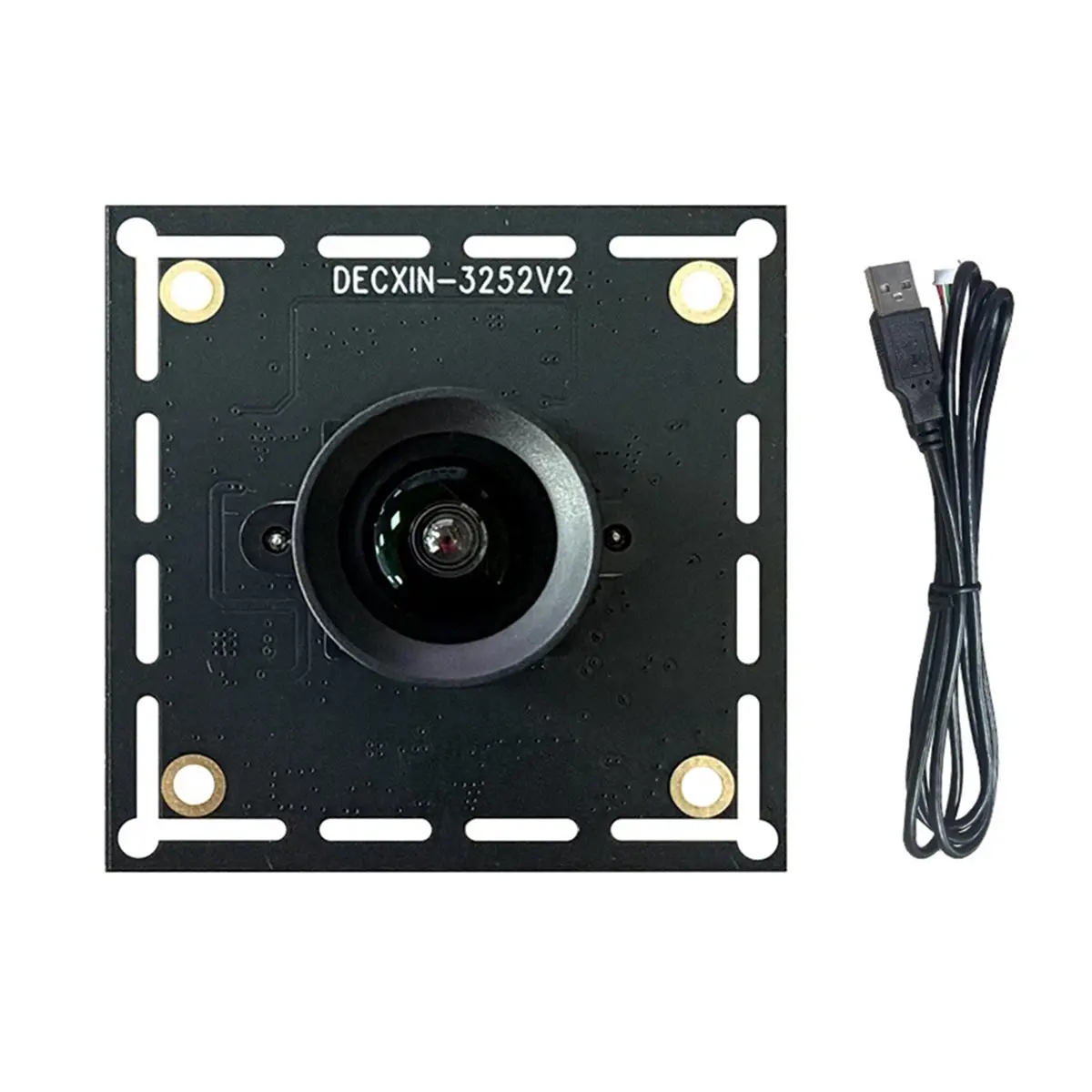 N05R GC2053 2MP 1080P 100-Degree USB Camera Module USB Free Drive with 2m Cable Suitable for Automatic Scoring System