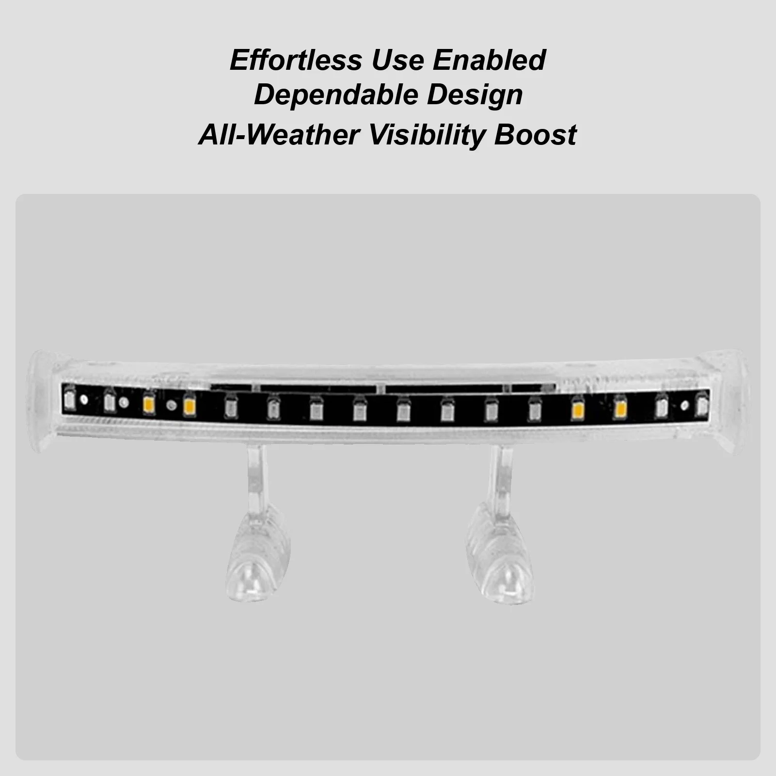 

Tail Light For Vehicles Waterproof Dustproof Safe Driving Solar Powered Tail Light For Car For Sedan Truck RV Night Riding