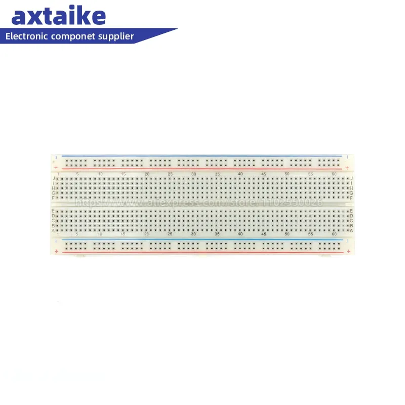 MB-102 MB102 165*55*10mm Breadboard 400 830 Point Solderless PCB Bread Board Test Develop DIY 200+630 holes Combination Splice