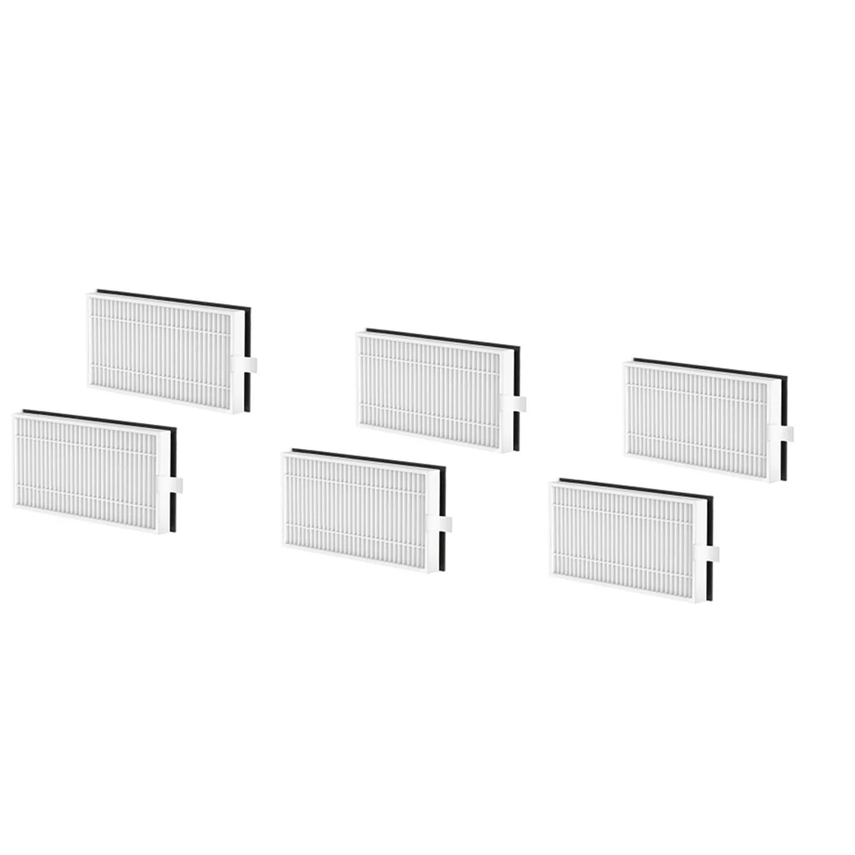 A20M 6 Stück Reinigerfilter für M1 / Trouver M1 Filterreiniger Teile Ersatz Kehrroboter Zubehör