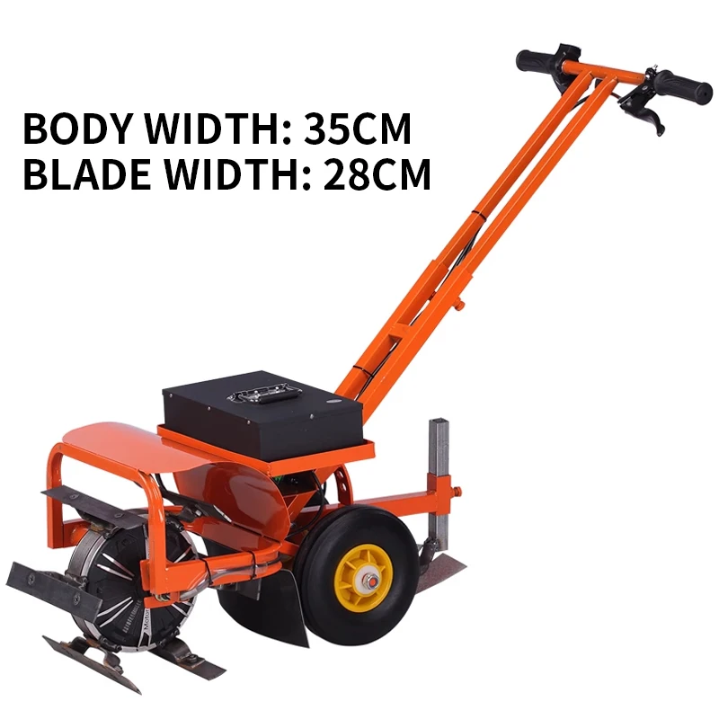 أداة إزالة الأعشاب الكهربائية مع تثبيت وتخفيف وتحريك آلة زراعية صغيرة للآلات الزراعية الكل في واحد
