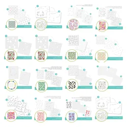 works Garland Stencil For Diy Scrapbooking Crafts Maker Photo Album Template Handmade Decoration Gift 2023 New Arrival Photo