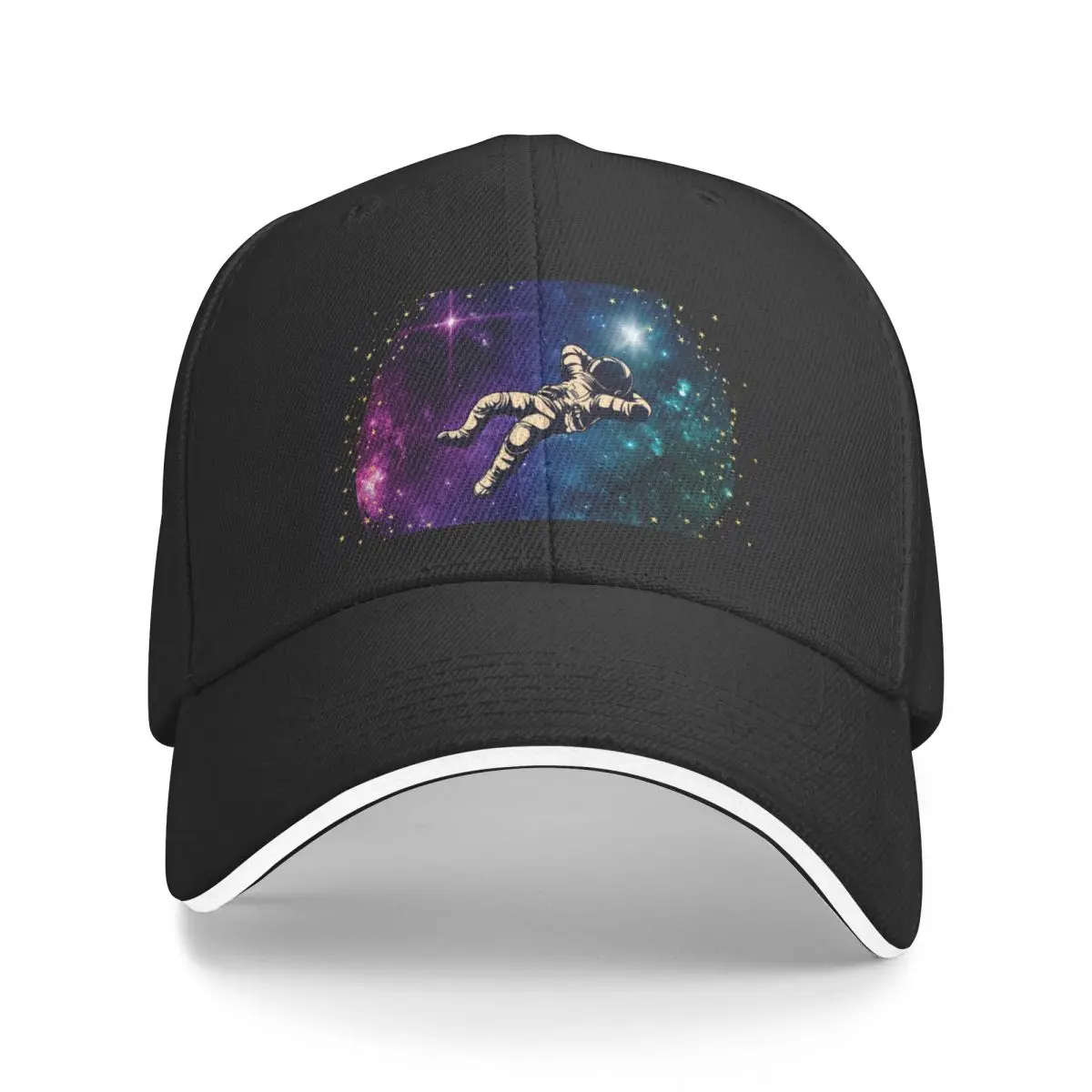 

Space Travel Baseball Cap Golf Cap Vintage Thermal Visor Rave Hats Woman Men's