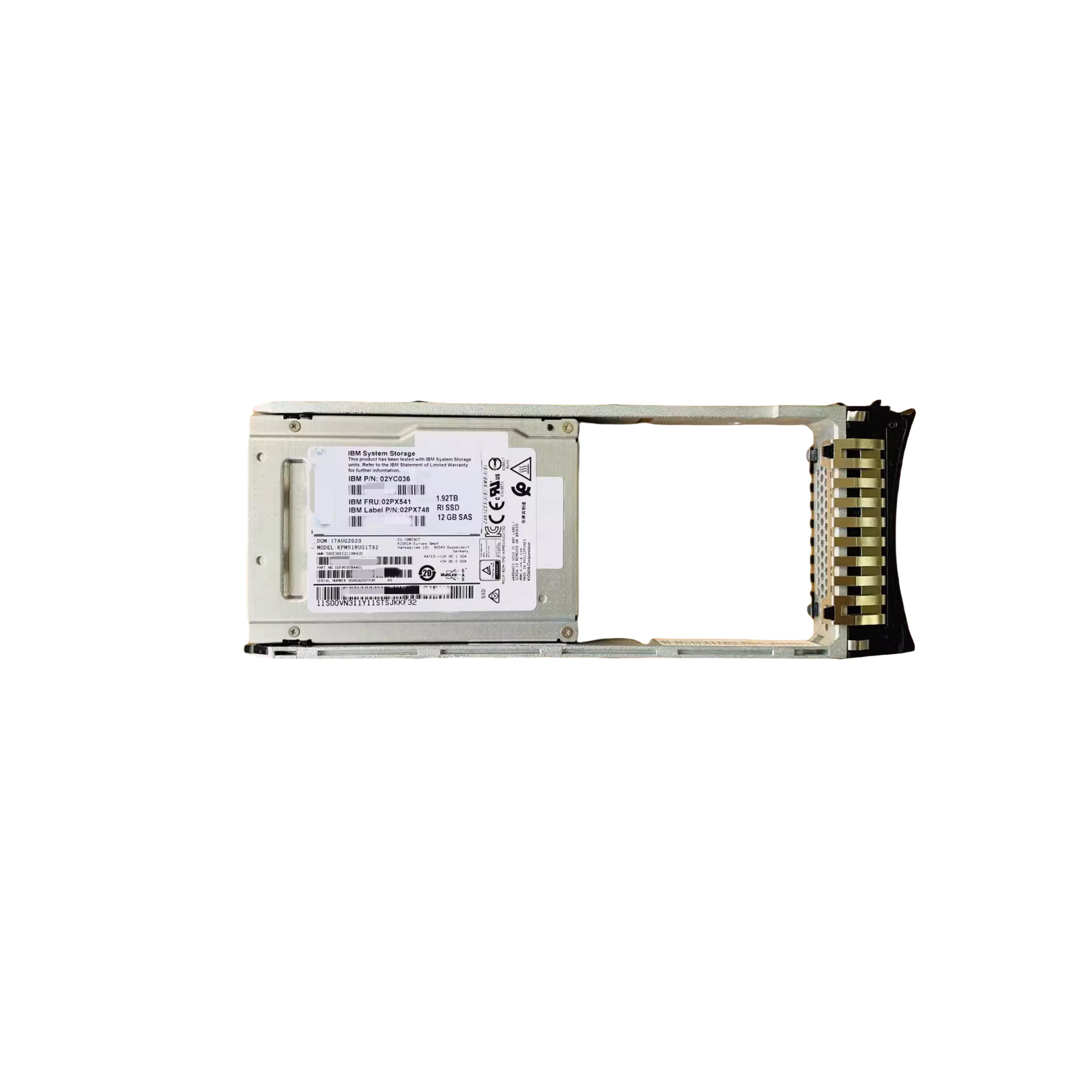 

V5000E 1.92T SAS SSD 02PX541 02YC036 02PX748