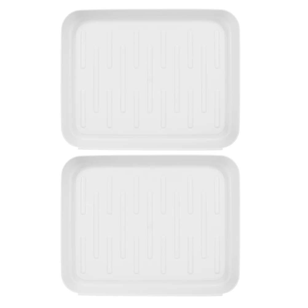 

2 Pcs Car Pallet Boots Tray for Entryway Indoor Mat Plastic Entrance Flower Pot