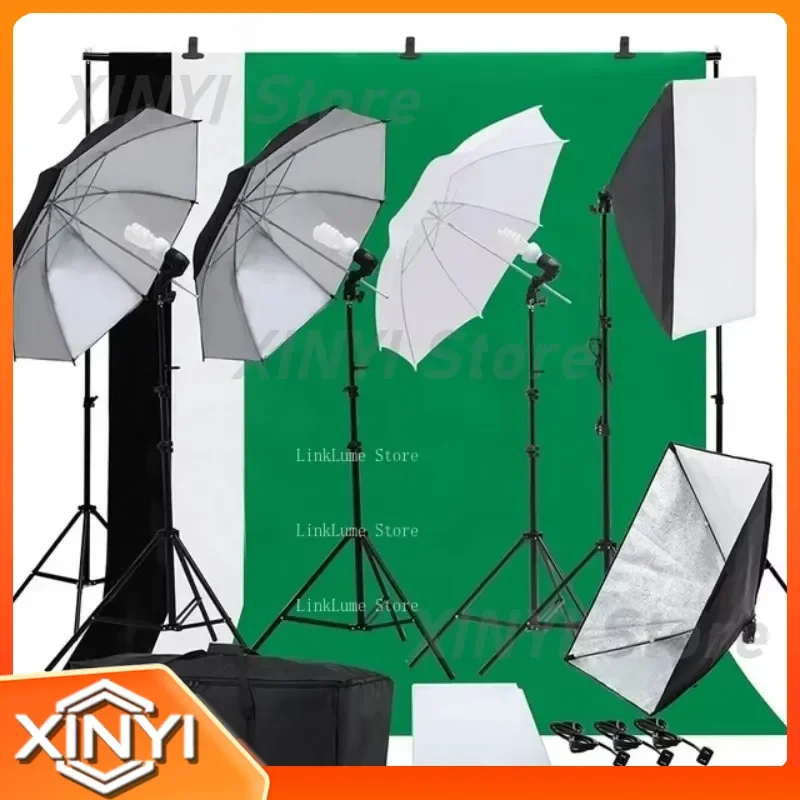 Wired Flexible Box Holder Photo Studio Kit for All Photo Accessories Photography