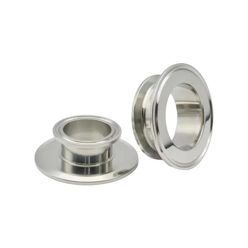 1.5 2 2.5 3 4 SS 304 Sanitary Tri-Clamp Reducer Ferrule Flange OD 50.5mm-119mm Homebrew Pipe Fitting