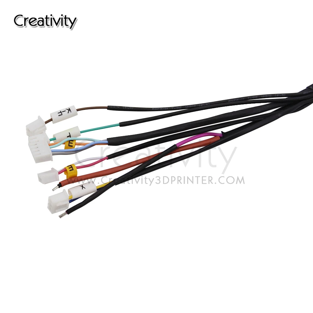 Creativity 3D printer integrated extrusion/nozzle heating/temperature Control, Using VGA signal cable transmission Motherboard