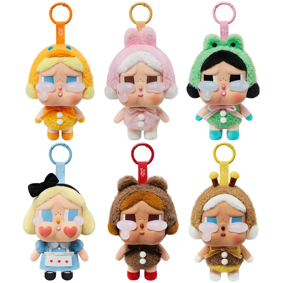 

POPMART CRYBABY CRYING AGAIN Series Vinyl Blind Box Toys Kawaii Anime Action Figure Caixa Caja Surprise Mystery Box Dolls Girls
