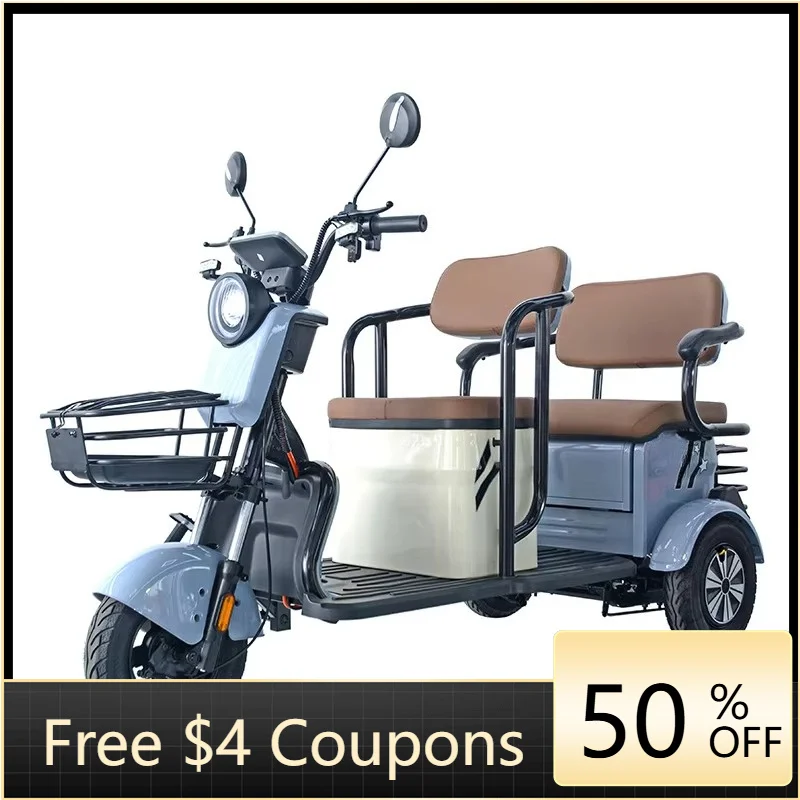 WB  Best Price Electric Adult Convertible Tricycle for Passenger Transport