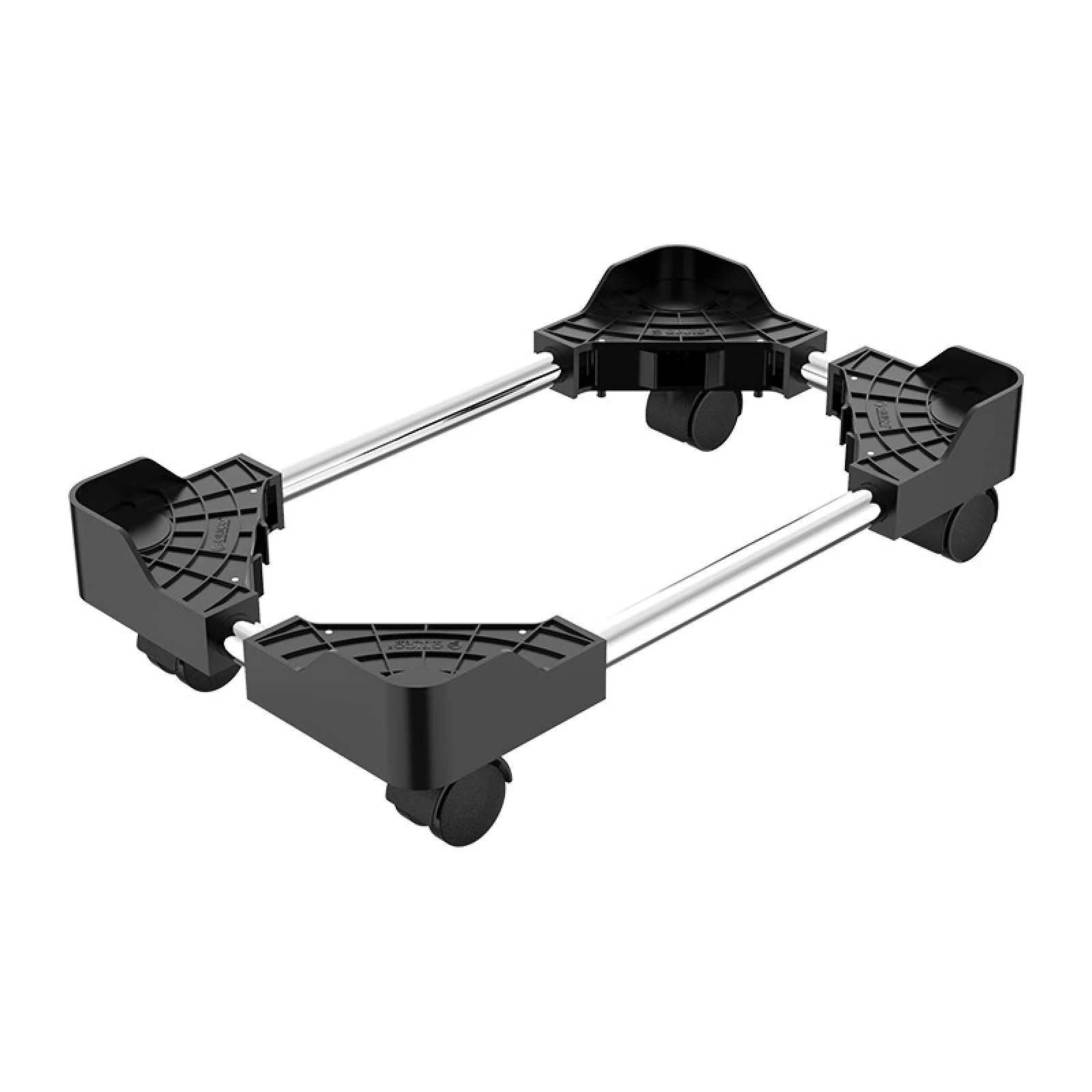 ORICO CPB4-BK-BP Adjustable Computer Host Bracket with Wheels Width From 8 to 12 inch length from 15.7 to 19 inch Base Bracket