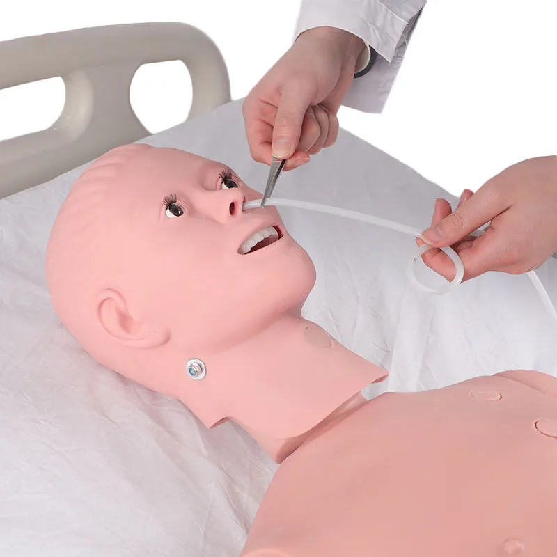 DARHMMY   Male Female Multifunctional Mannequin Nurse Training Manikin  Simulator Nursing Training Dummy Model