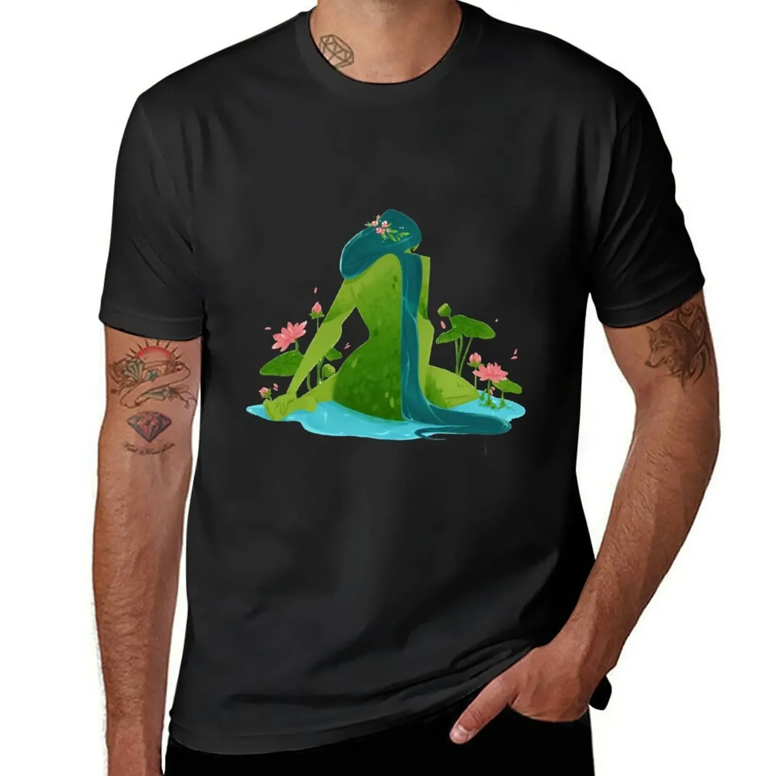 

Water nymph T-Shirt tshirts personalised anime tshirt mens graphic t-shirts big and tall