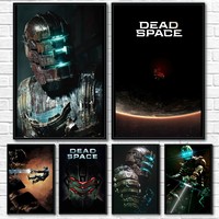 D-Dead S-Space Game Poster Room Home Living Bed Room Bar Hallway Sticky Wall Art Printing Waterproof Aesthetic Decor