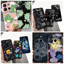 For Infinix Note 30i Note 30 Pro 30 vip Note30 4G 5G Phone Cover Moon Night Cartoon Cool Style Soft Silicone For Note30i Bumper