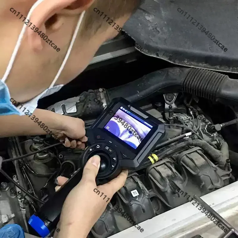 4‑Way 360° Articulating Industrial Endoscope,Mega‑Pixel HD Articulated Probe,Water‑Proof & Oil‑Resistant