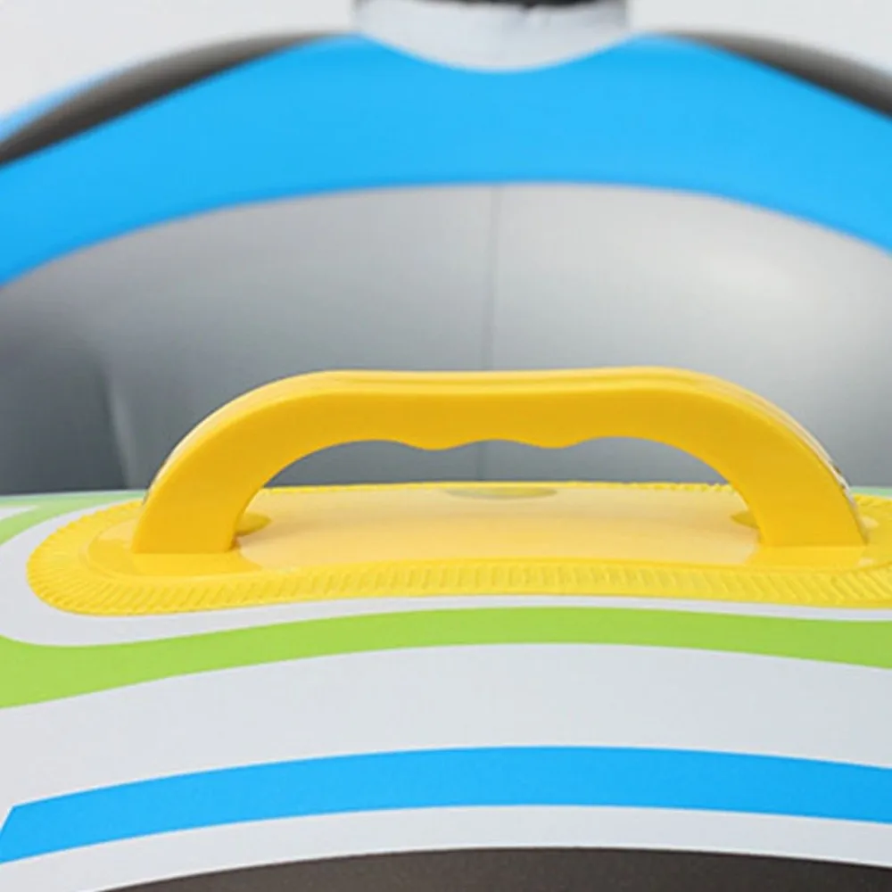 Aircraft Shape Baby Swim Ring Circle Seat Inflatable Toy Swimming Circle Inflatable Fun Style Baby Swimming Float Seat