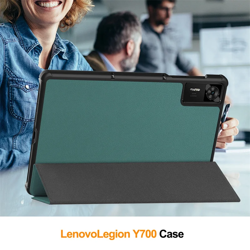 

For Lenovo LEGION Y700 Gen 4 Case 8.8 inch TB322FC PU Leather Hard Back Tablet Case for Lenovo Y700 Gen 4 8.8" Cover