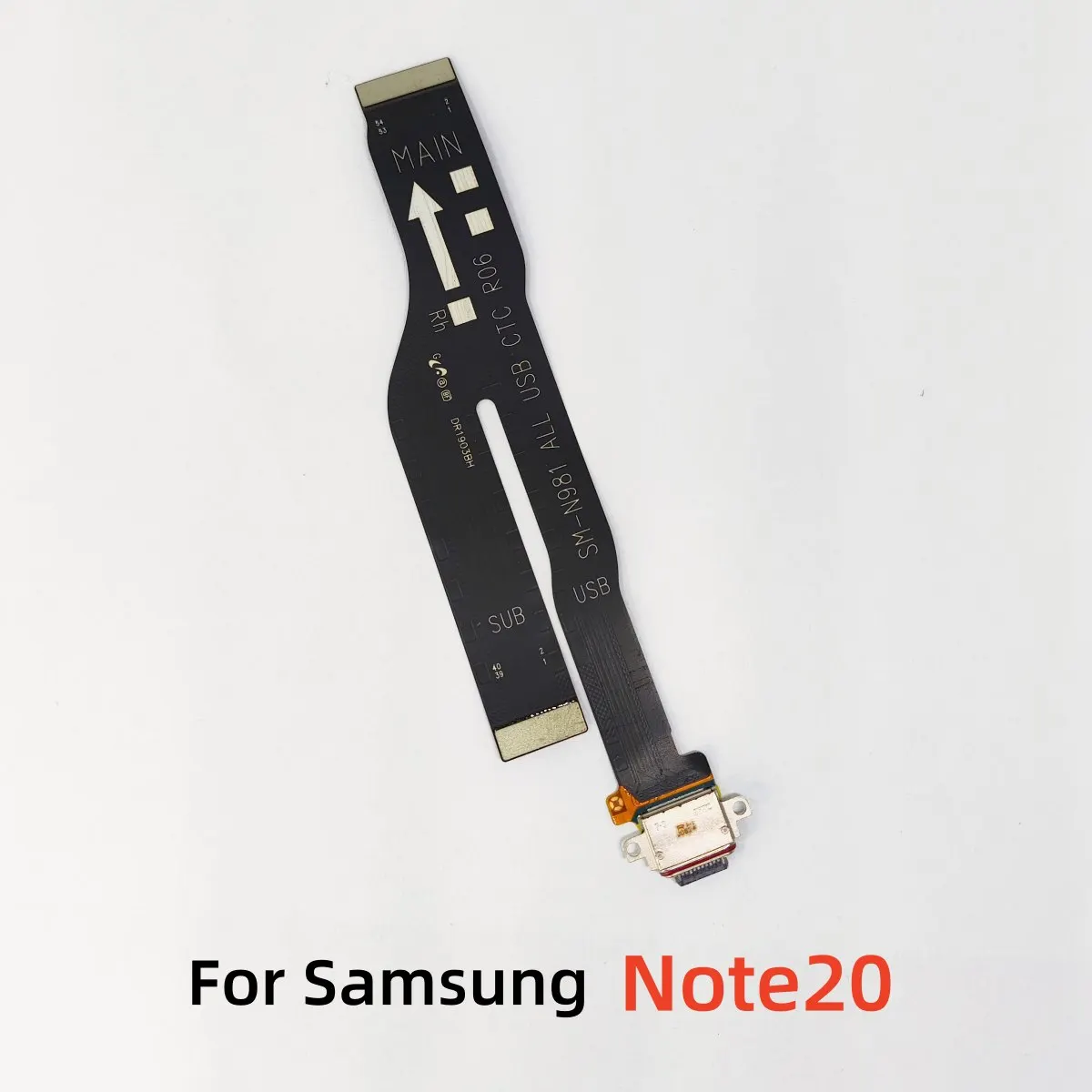 Usb Charger Charging FPC Dock Port Connector Flex Type C Plug Cable For Samsung Note20 Note 20 Ultra 5G