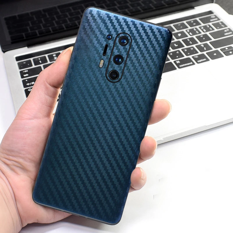 

Hot Discoloration Carbon Fiber Decorative For OnePlus 11 ACE 9 8 Pro 8T 7 7T Pro OnePlus8 6 6T 1+8T Protector Back Film Stickers