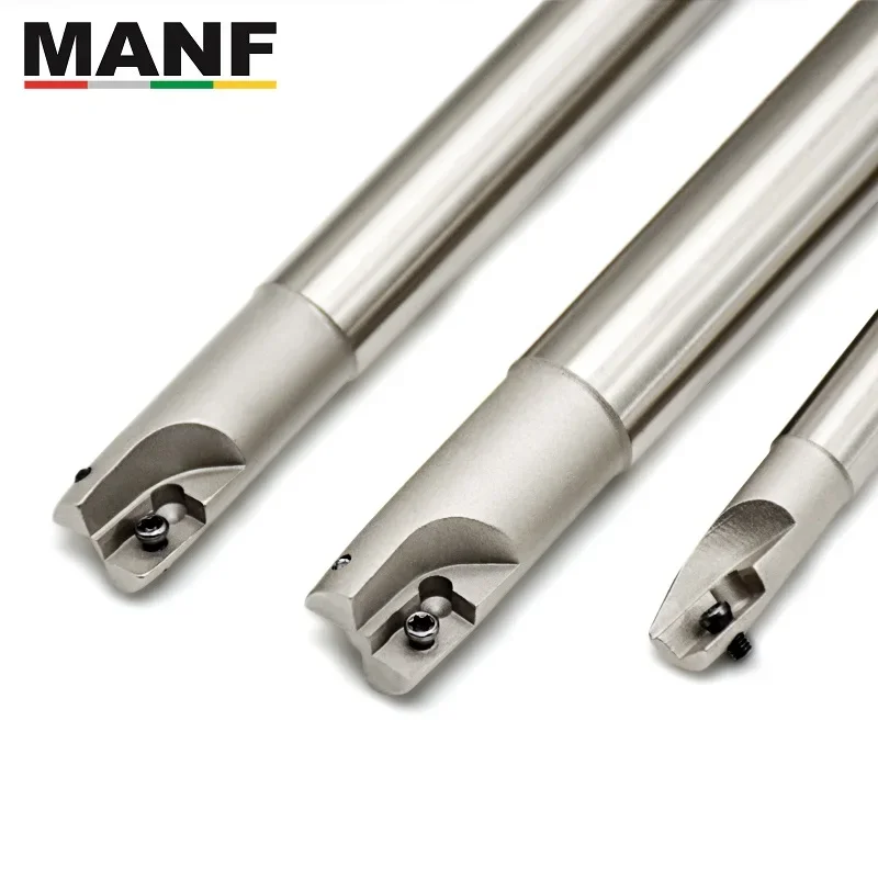 MANF 400R-C25-25-160-2T End Milling Tools Carbide Insert Clamped Milling Cutting Shoulder Right Angle Precision Mill Tools