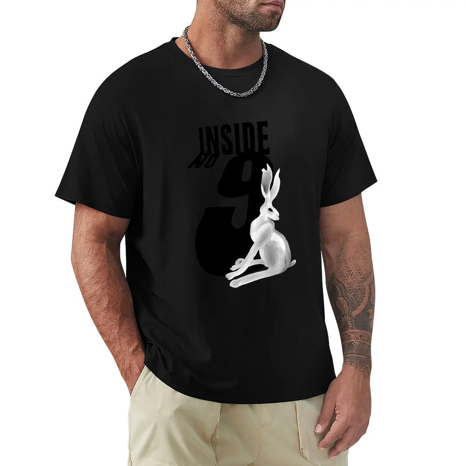 Inside No. 9 Hare T-Shirt Large Size Loose Casual Tee
