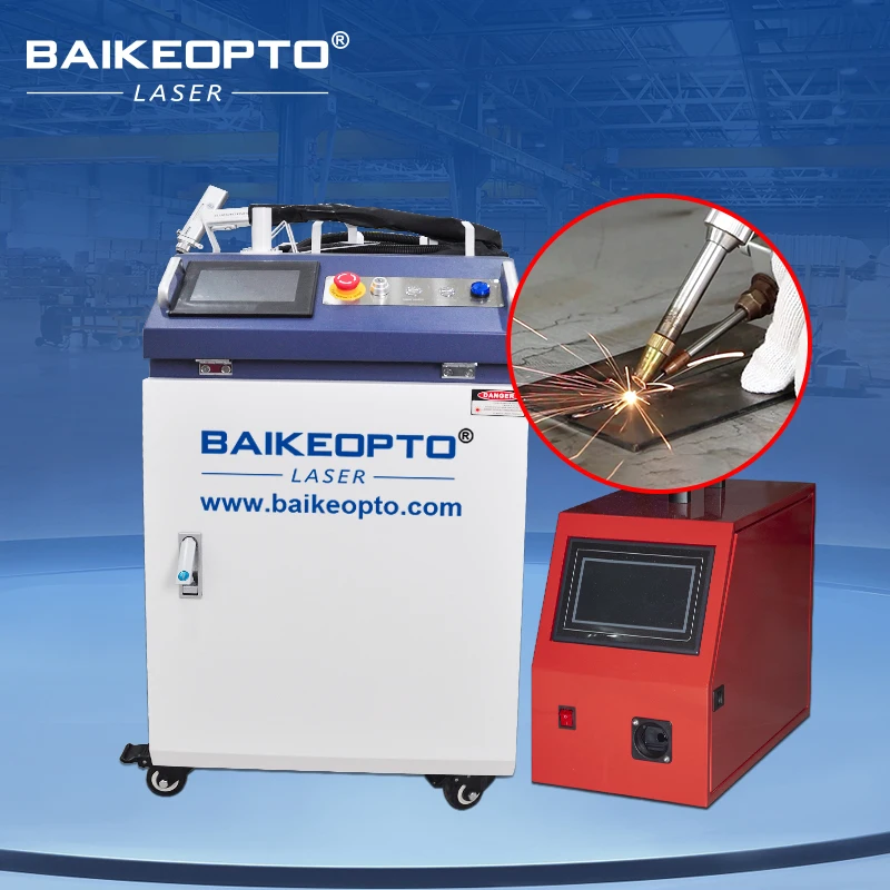 BK-HW1000E Handheld Laser Welding Machine Double Pulse Welding Machine Air Cooled Portable Laser Welding Machine