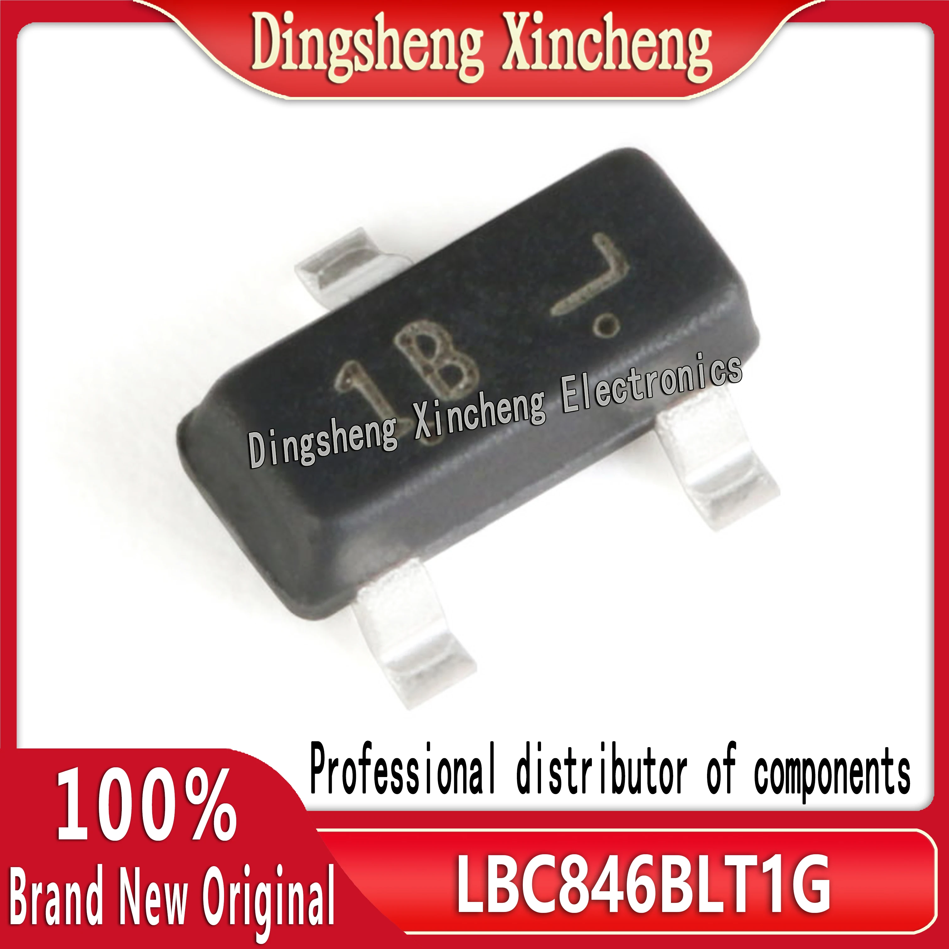 20 pcs/lot Original LBC846BLT1G SMT transistor screen printed 1B SOT23-3