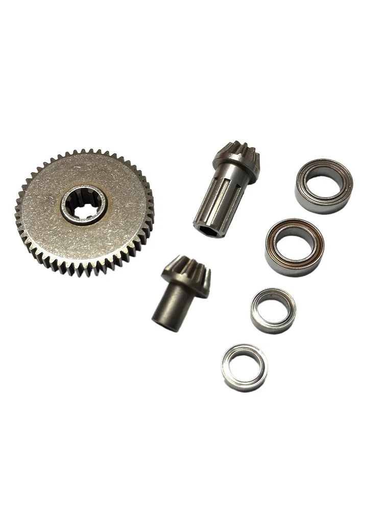 1 zestaw ulepszonych metalowych przednich i tylnych zębatek do samochodów R/C MJX Hyper Go 16207 16208 16209 16210 14301 14302 1/16 części — 2