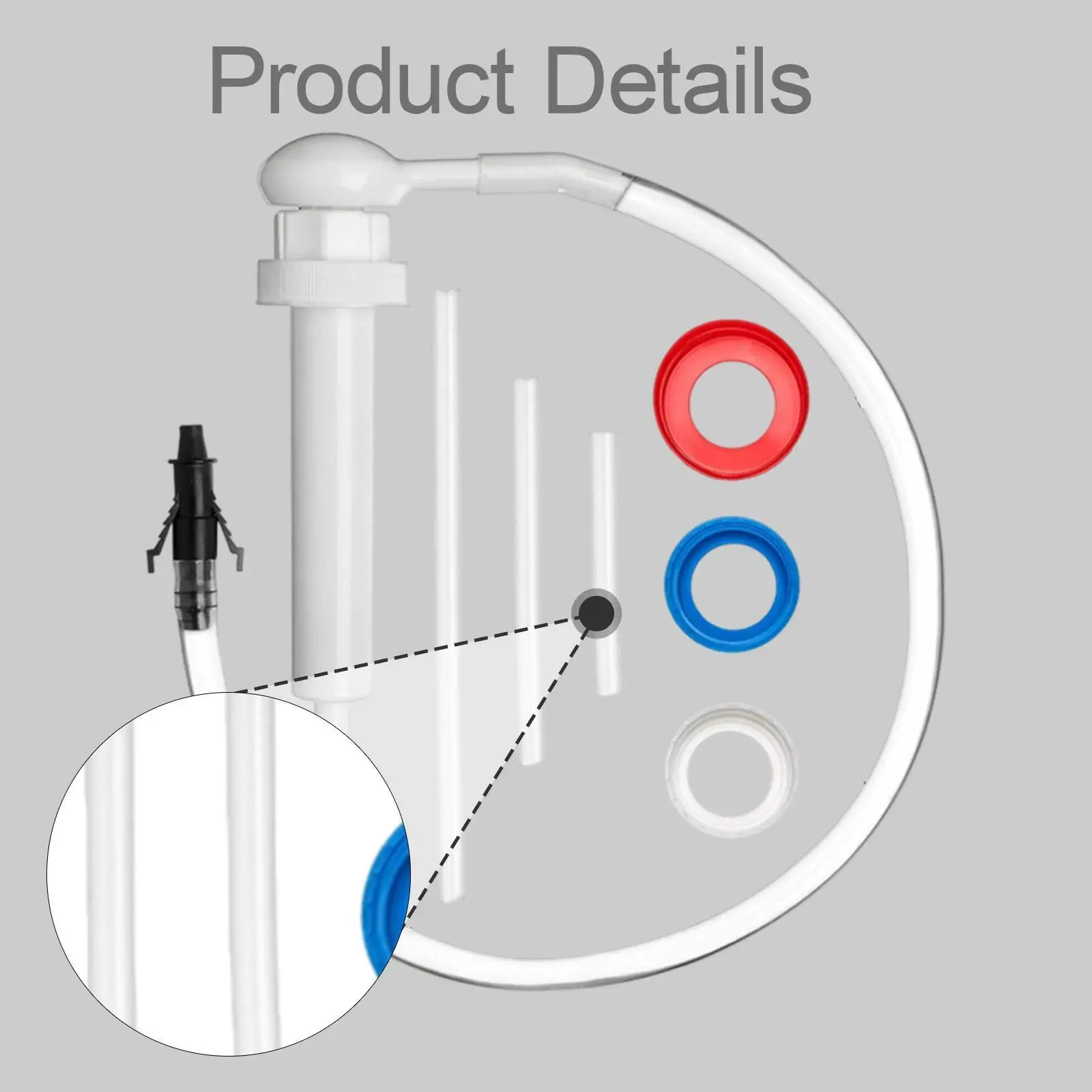 

Oil Removal Pump Manual Fluid Extractor Portable Hand Pump for Auto Engine Liquid Transfer Vehicles