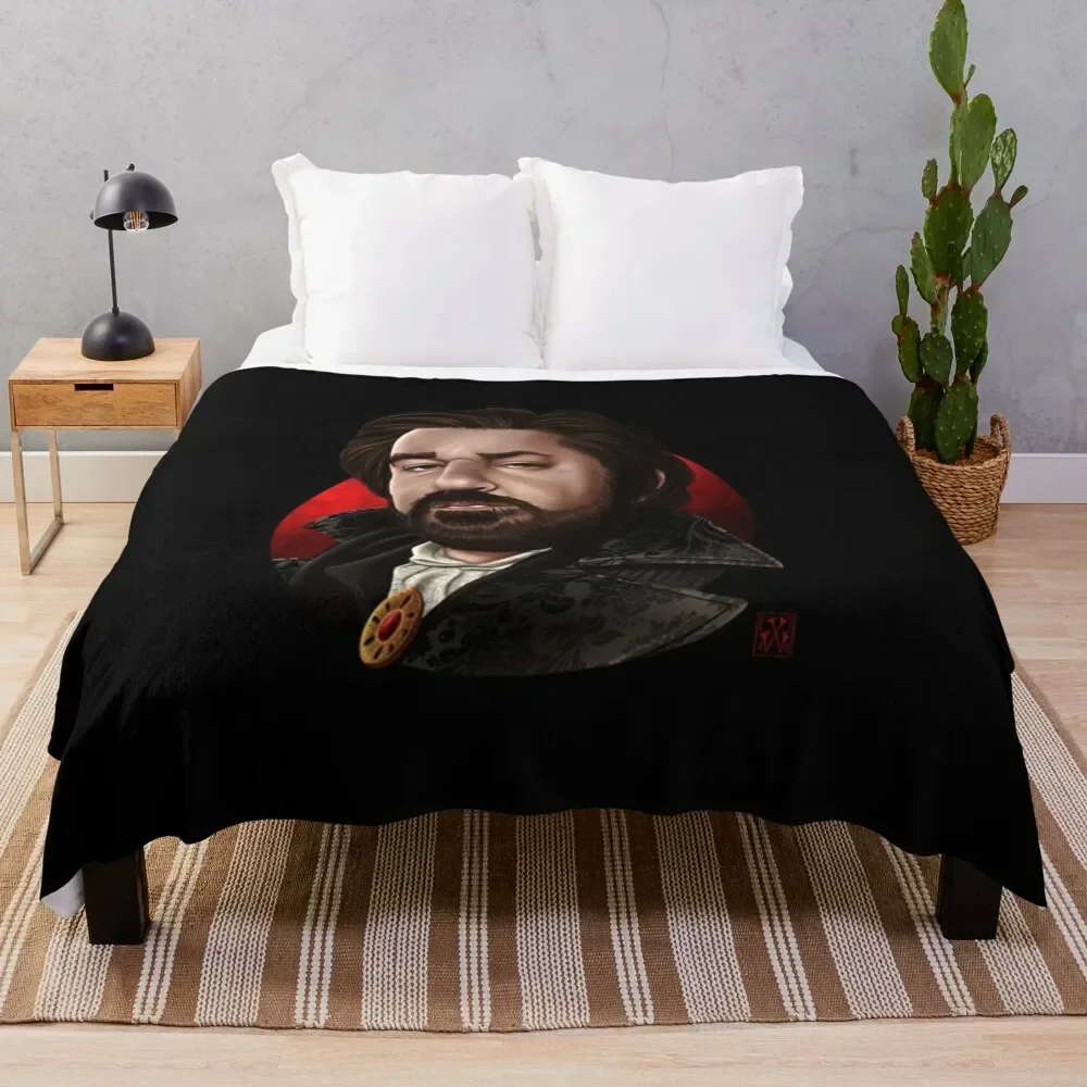 

Laszlo Cravensworth What We Do In The Shadows Throw Blanket Soft Plush Blanket as Housewarming Gift