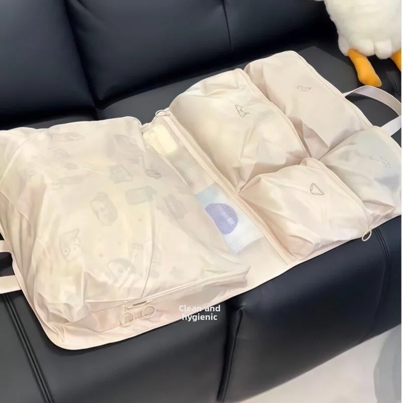 Travel Portable Luggage Organizer Bag Multifunctional Underwear Socks Separate Storage Bag Clothing Storage Bag for Outdoors