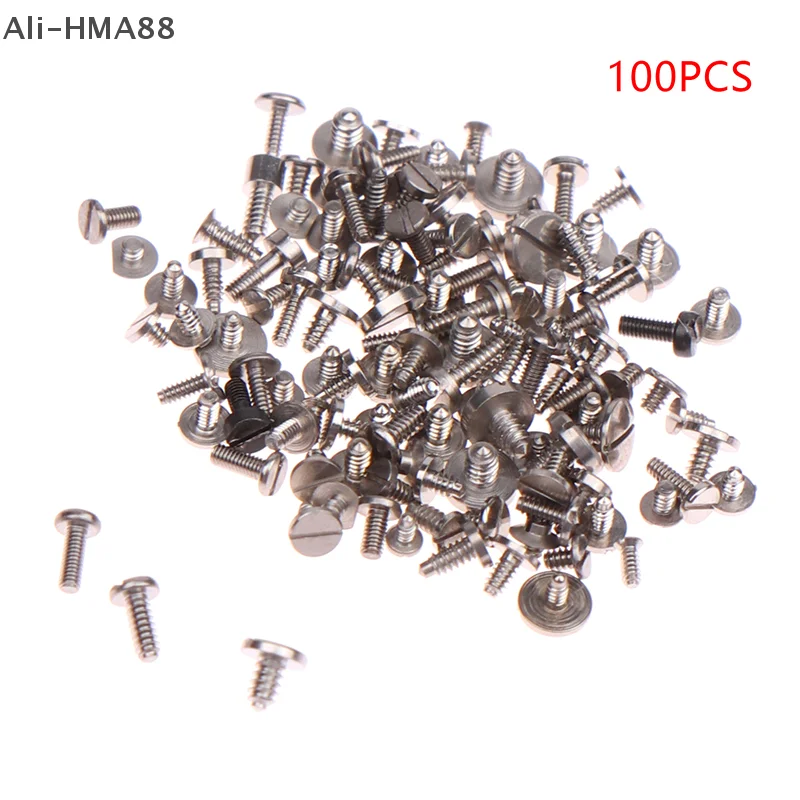 

HMA88-100Pcs Tiny Precision Mixed Multi-size Watch Screws Movement Repair Tools Part For Watchmaker