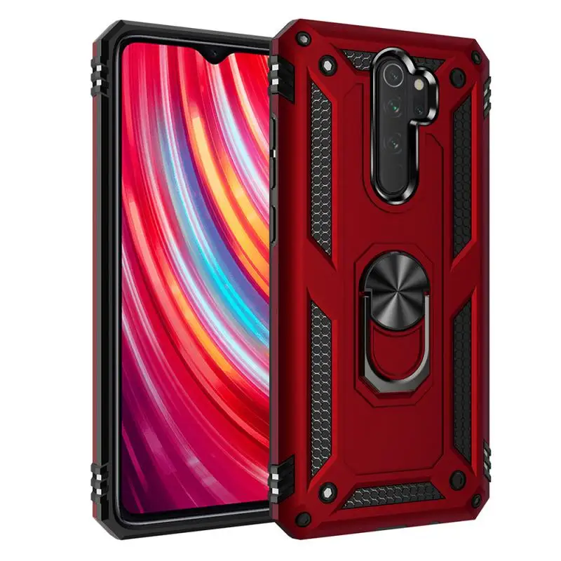 for Xiaomi Redmi Note 8T Case Cover Armor Rugged Military Shockproof Magnetic Car Holder Ring Case for Xiaomi Redmi Note 8T 8 T