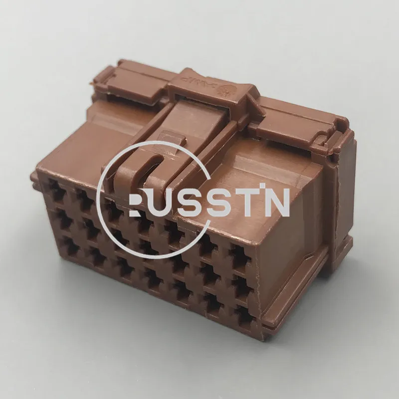 

1 Set 21 Pin Car Male Plug Female Socket Brown Automotive Electric Wire Unsealed Plug AC Assembly 967635-1 1-967630-1 8-968975-1