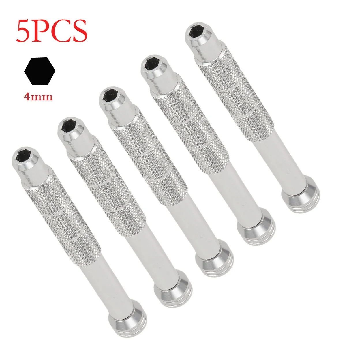 

5PCS Magnetic Screwdriver Extension Hexagonal Handle Extended Connecting Rod Carbon Steel Screwdrivers Bit Holder Power Tools