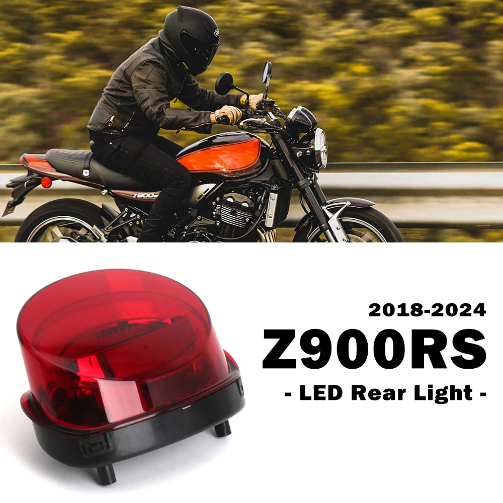 LED Rear Light Z900RS 2018-2024 for Kawasaki Z900 RS Accessories Z 900RS Motorcycle Warning Brake Taillight Plug and Play